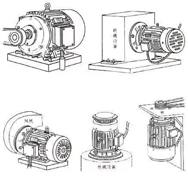 西安泰富西瑪電機(jī)常用的安裝方式及其參數(shù)說明。